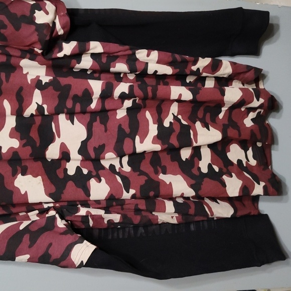 WESTY MEN'S CAMO THERMAL MULTICOLOR COTTON LONG SLEEVE SHIRT SIZE XL - Picture 2 of 9